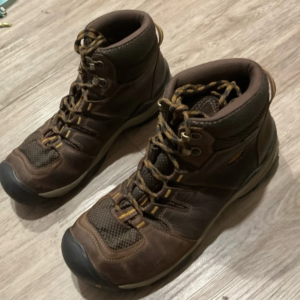 Keen Gypsum II Mid Men's Waterproof Hiking Boots Size 9 - Picture 5 of 10